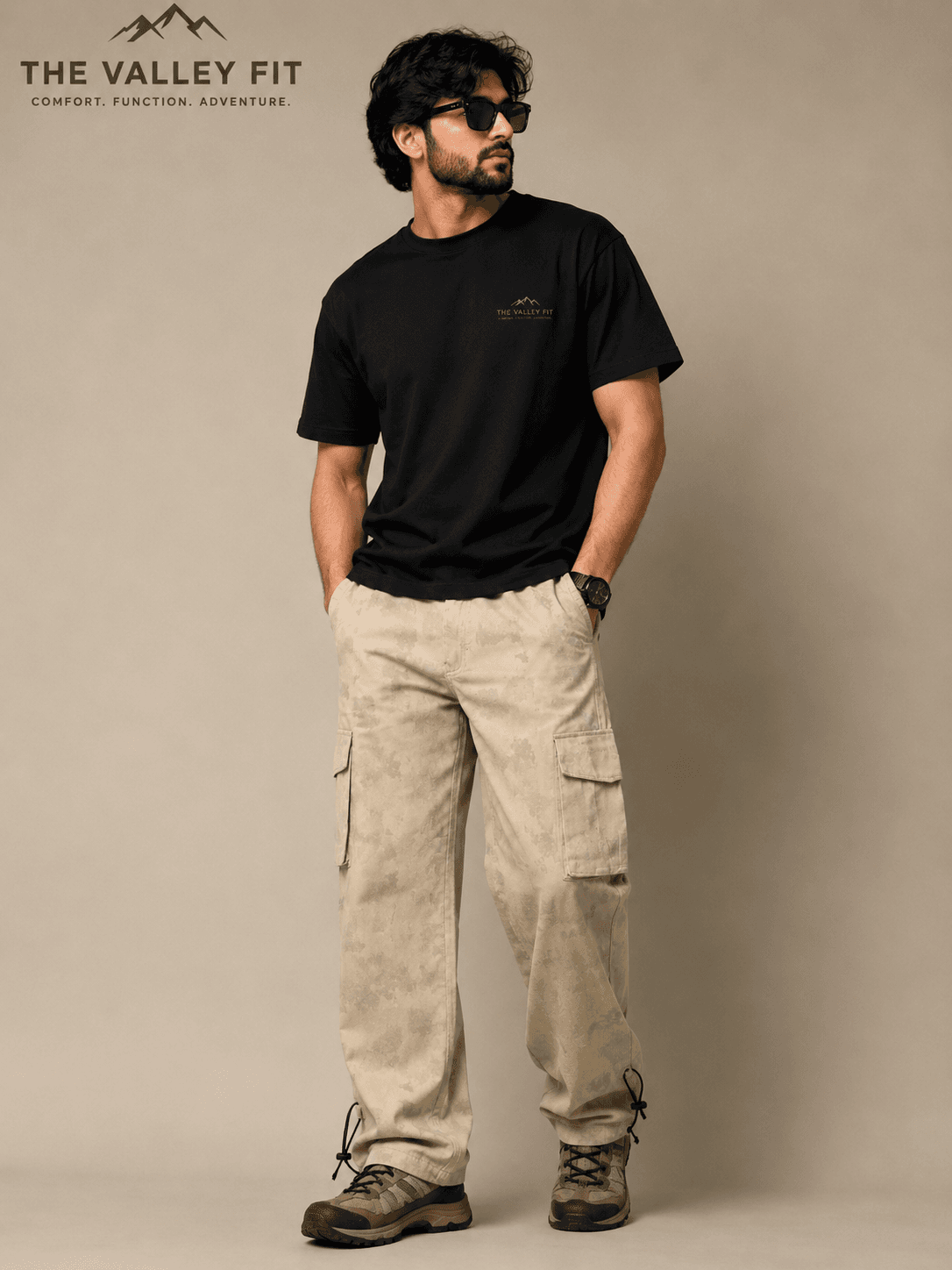 THE VALLEY FIT Premium Utility Cargo Pants