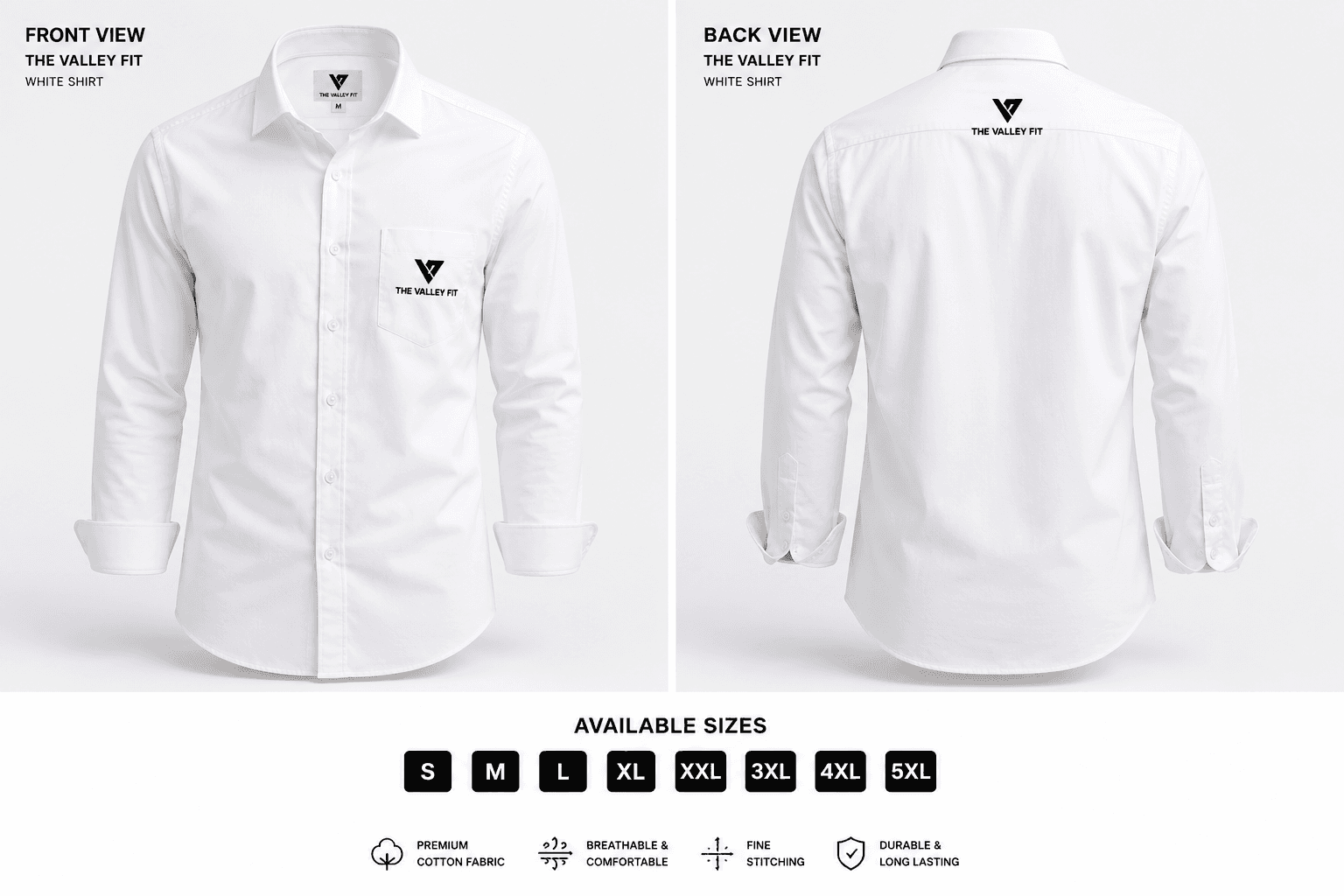 Zara Premium White Cotton Shirt
